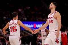申京:谢泼德很自信&每天都有进步 头两三年主要是学习适应NBA