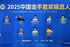 中国金手套奖候选人：陈晨、侯森、李昊、刘殿座、颜骏凌在列
