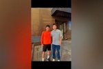 廖均健寄语魏祥鑫：希望你带着梅州客家的精神，出去拼出自己天地