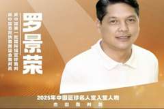 2025中国篮球名人堂名单杰出裁判员：罗景荣