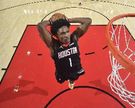不断进步！阿门最近8场比赛场均20+7+5 真实命中率68.8%