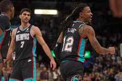 莫兰特因右小腿挫伤确定缺战湖人 阿尔达马可以出战本场比赛