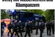 图片报:警方部署约1000名警力,准备迎接圣保利vs汉堡的汉堡德比