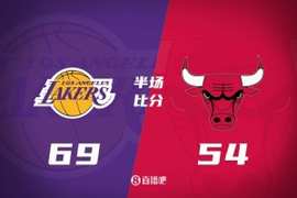 半场战报-湖人领先公牛15分 詹姆斯20分 东契奇17+8 吉迪11分