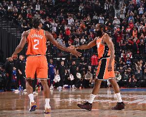 这份友谊拯救了快船?哈登:我怀疑自己是NBA最懂伦纳德的人