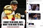 ?库里点赞！ESPN晒字母哥言论：我想留密尔沃基 但我更想赢球