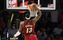 追梦：按上半场节奏阿德巴约能得86分 NBA那么多刷子谁能刷到83？