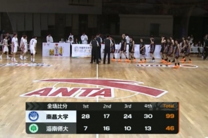 ?CUBAL女篮-南昌大学7人上双&53分大胜海南师大晋级8强!