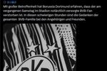 多特官方：上周场内接受急救的球迷不幸离世，我们与逝者亲属同在